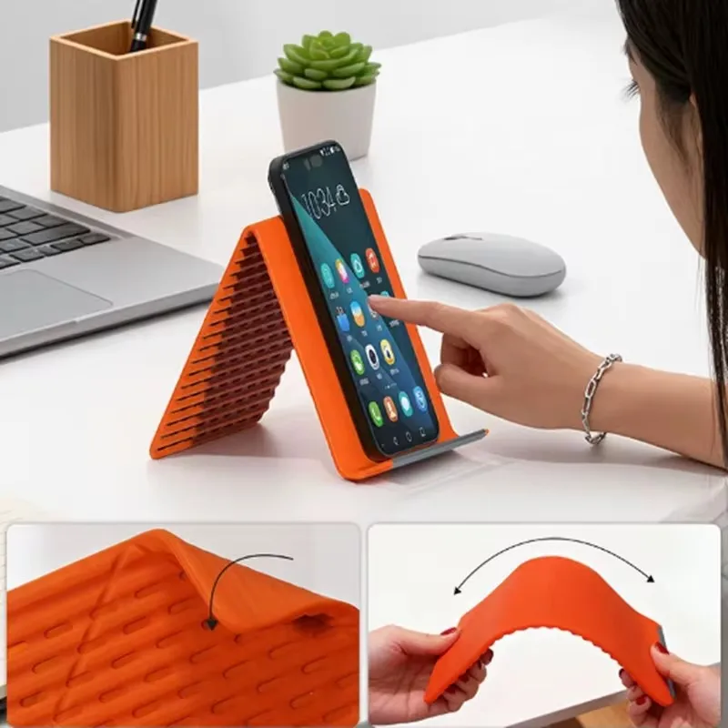 Bendable Silicone Desktop Phon - Laptop Stand 评论和价格