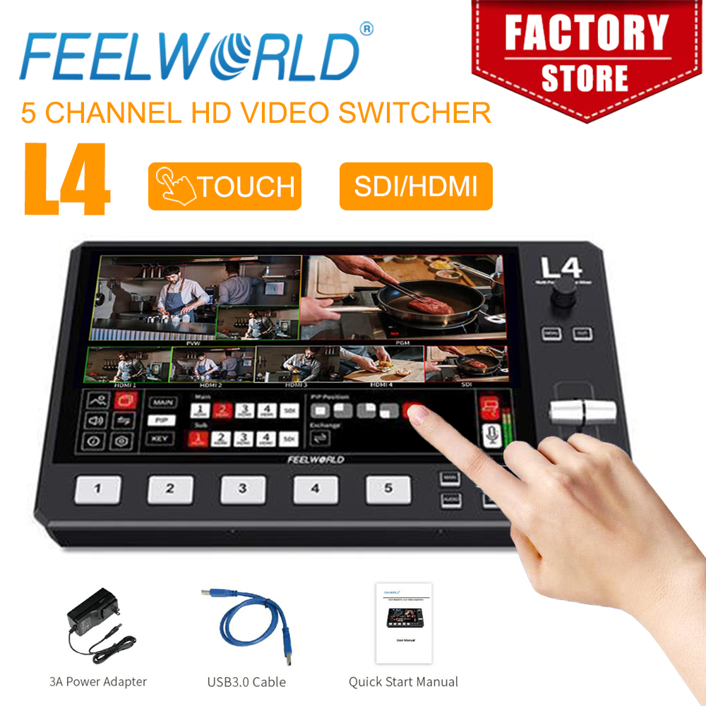 FEELWORLD L4 10.1 Inch Multi C - Hdmi Cable 评论和价格