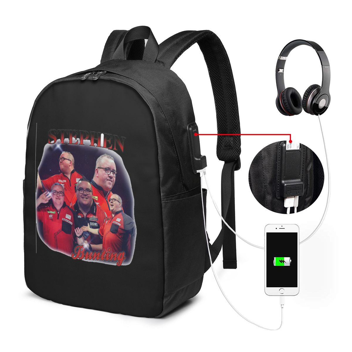 Stephen Bunting Bootleg Backpa - Laptop Bag 评论和价格