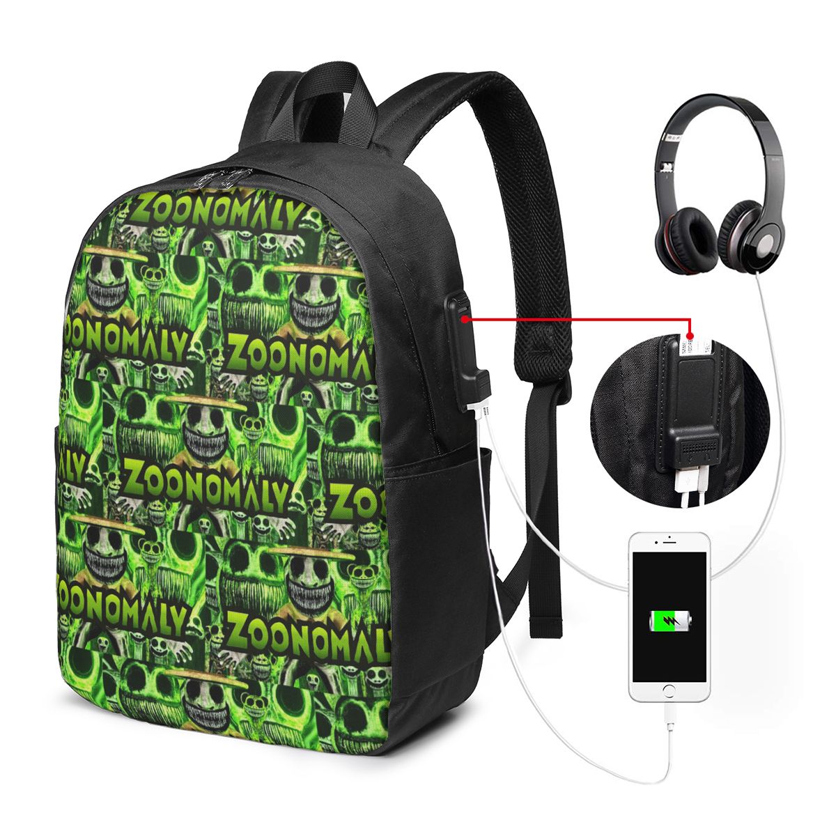 Zoonomaly Cartoon Steam Game B - Laptop Bag 评论和价格