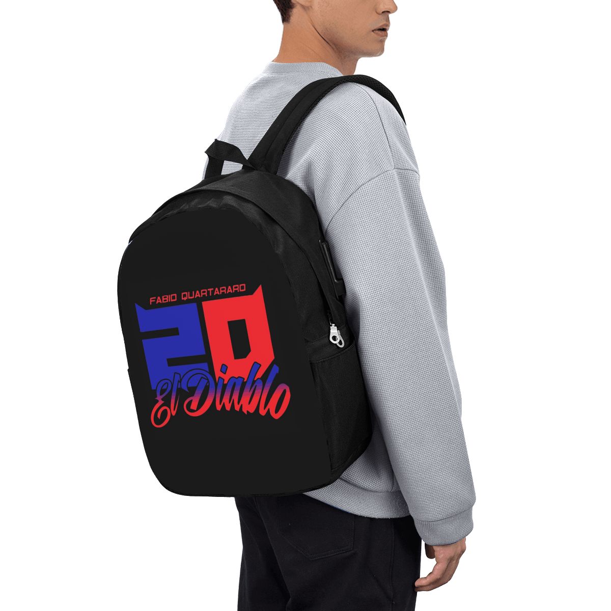 Fabio Quartararo El Diablo Num - Laptop Bag 评论和价格