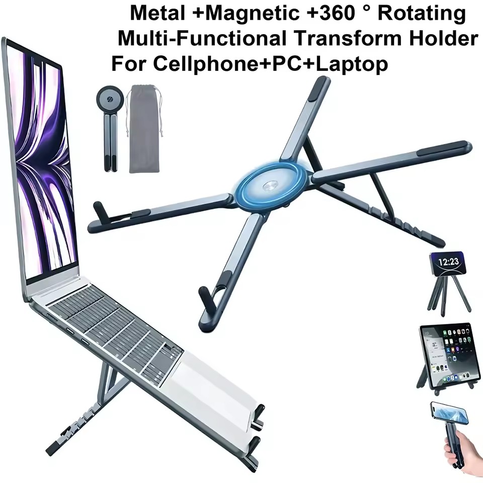 3 in 1 Foldable Magnetic Phone - Laptop Stand 评论和价格
