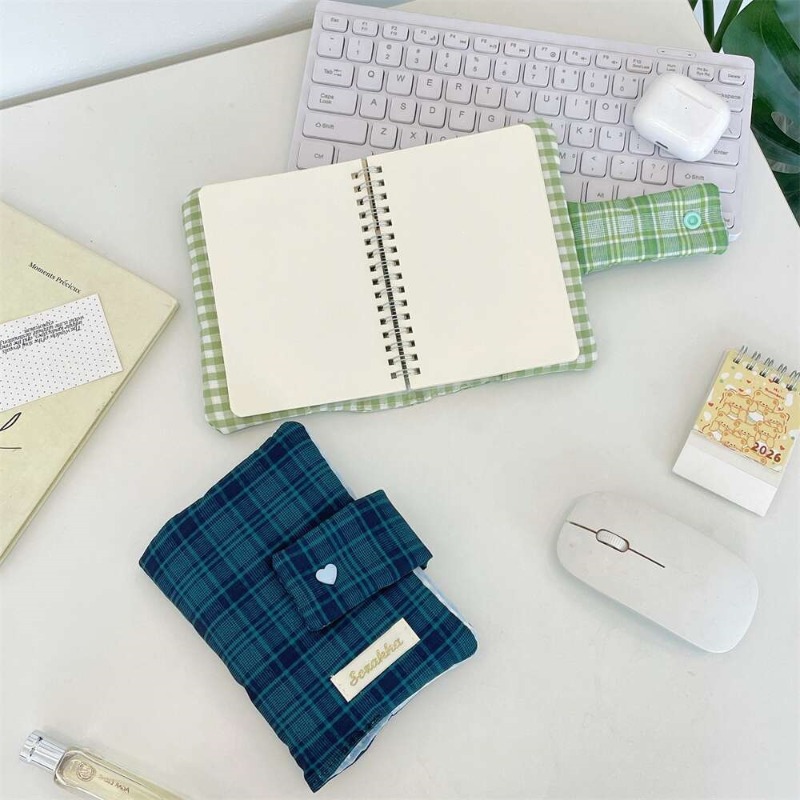 Green White Gingham Hand-journ - Laptop Sleeve 评论和价格
