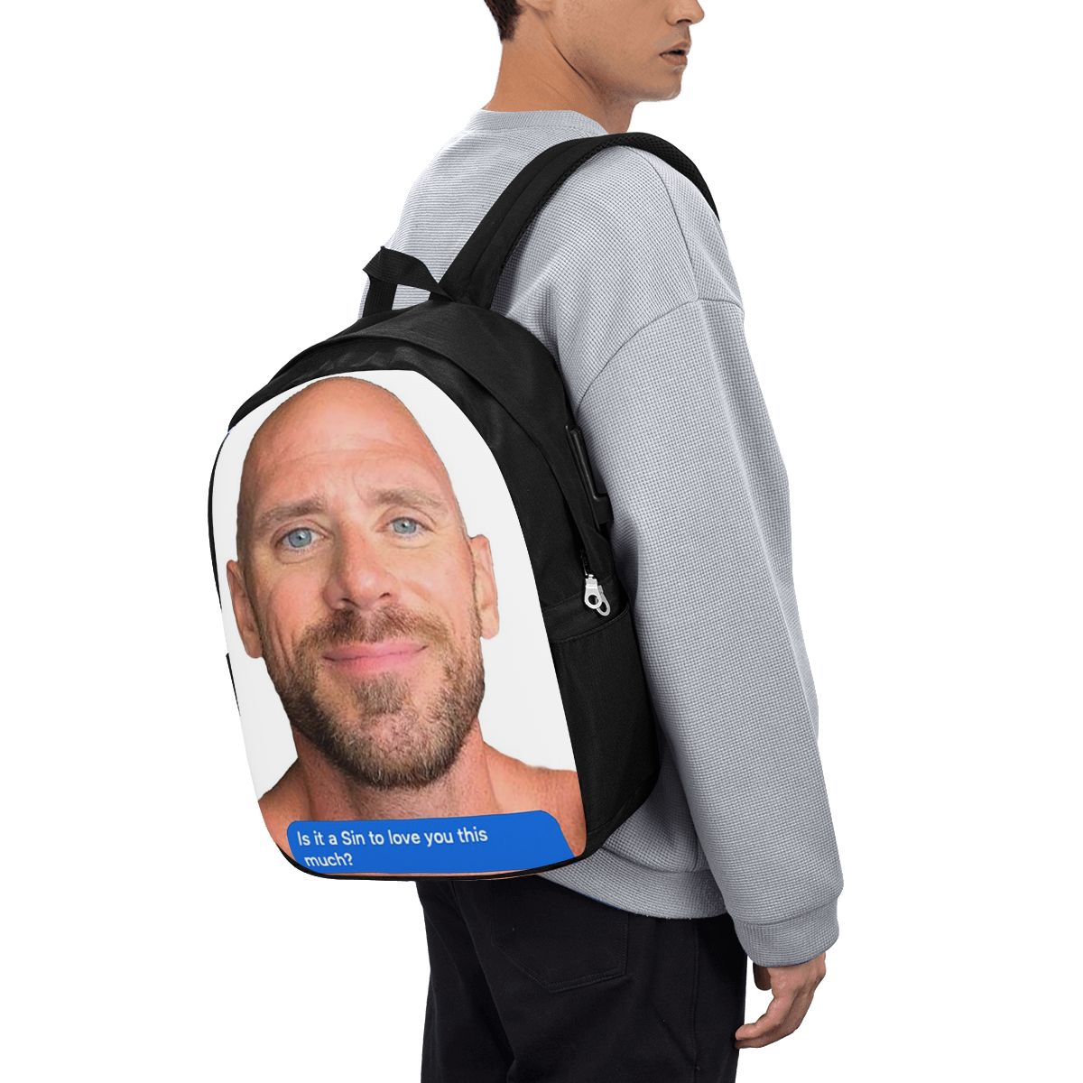 Johnny Sins Flirty Text Bubble - Laptop Bag 评论和价格