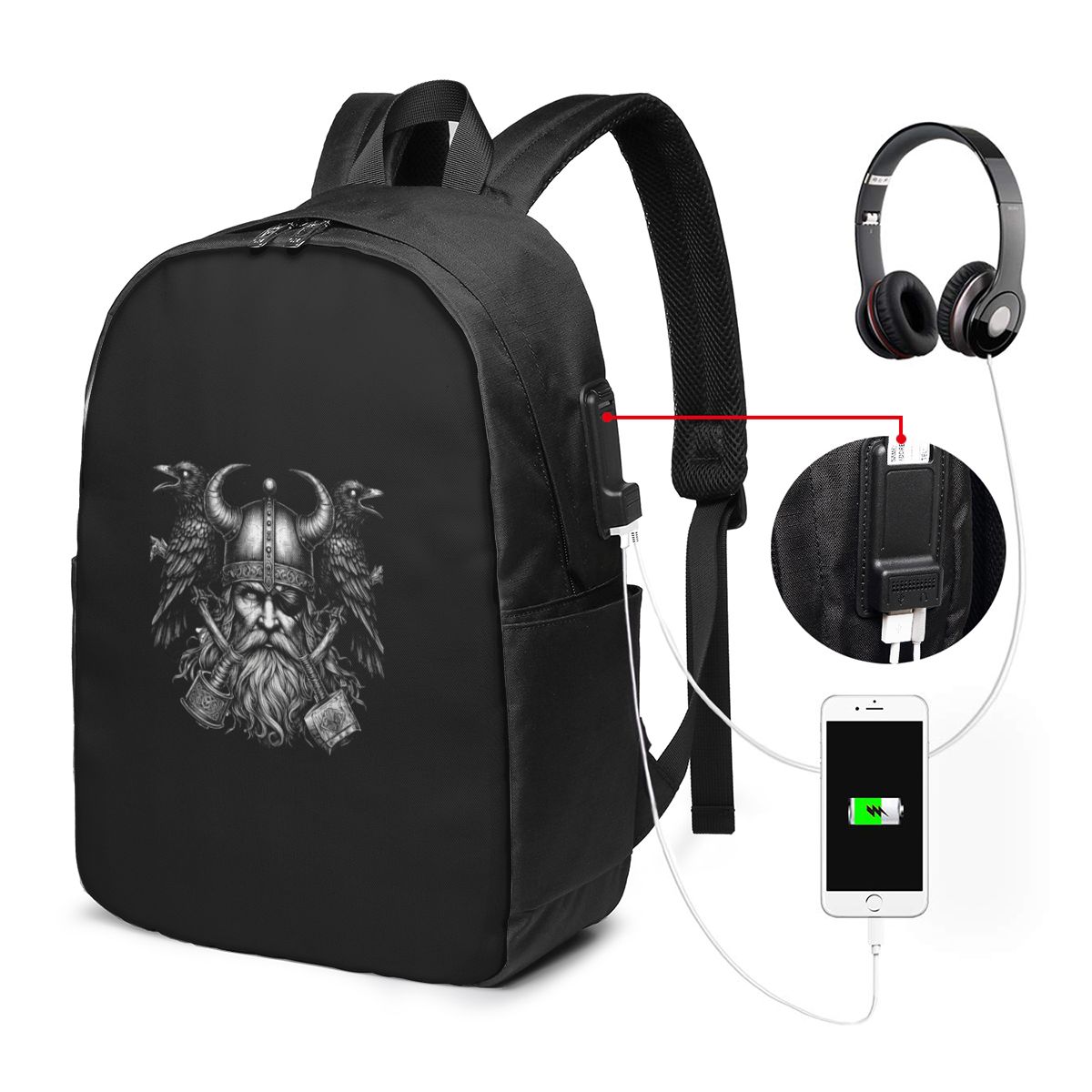 Odin Vikings Viking Legend Nor - Laptop Bag 评论和价格