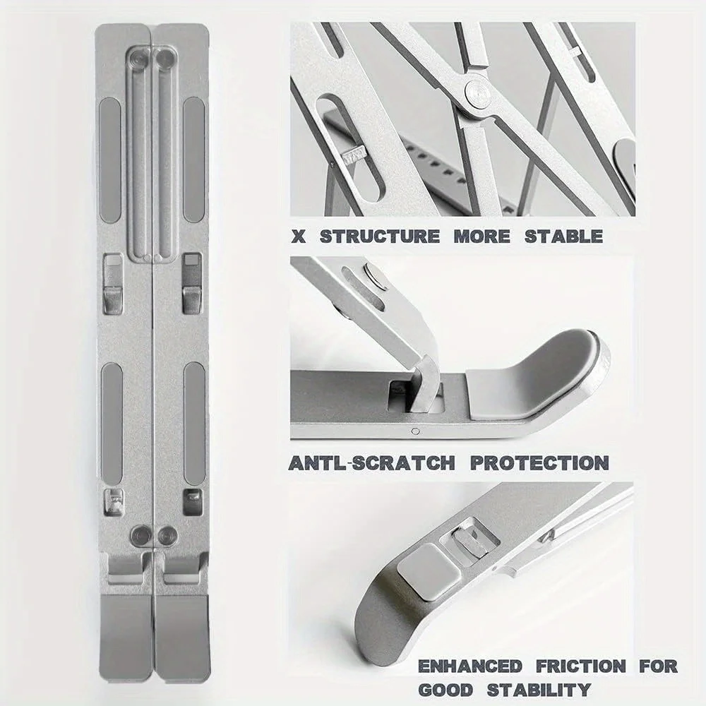 Adjustable Aluminum Laptop Sta - Laptop Cooling Pad 评论和价格