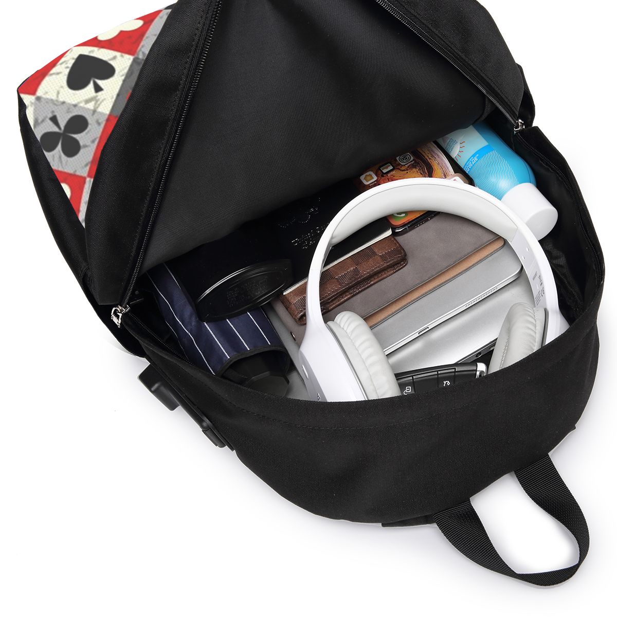 Playing Cards Poker Print Back - Laptop Bag 评论和价格