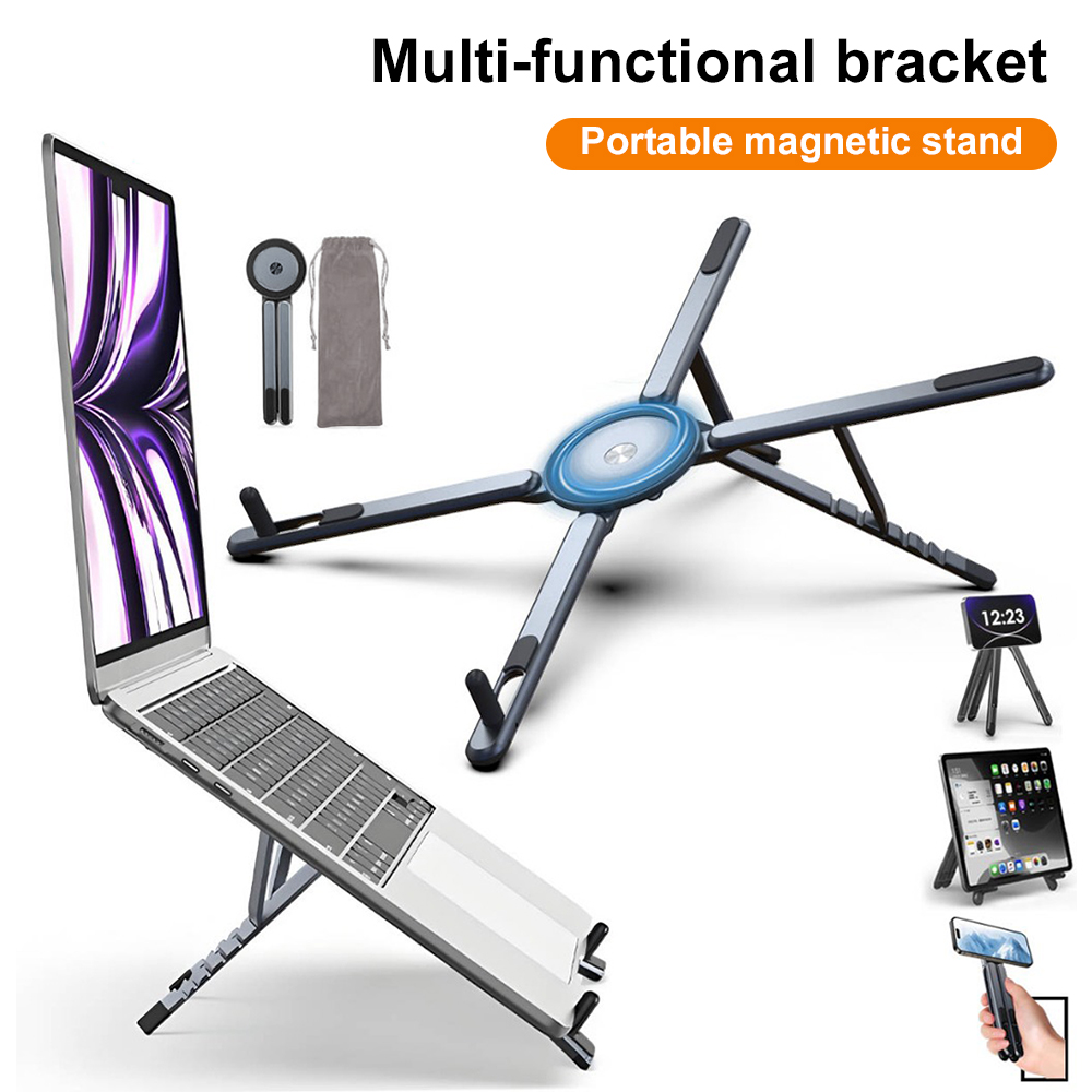 Portable Magnetic Phone Holder - Laptop Stand 评论和价格